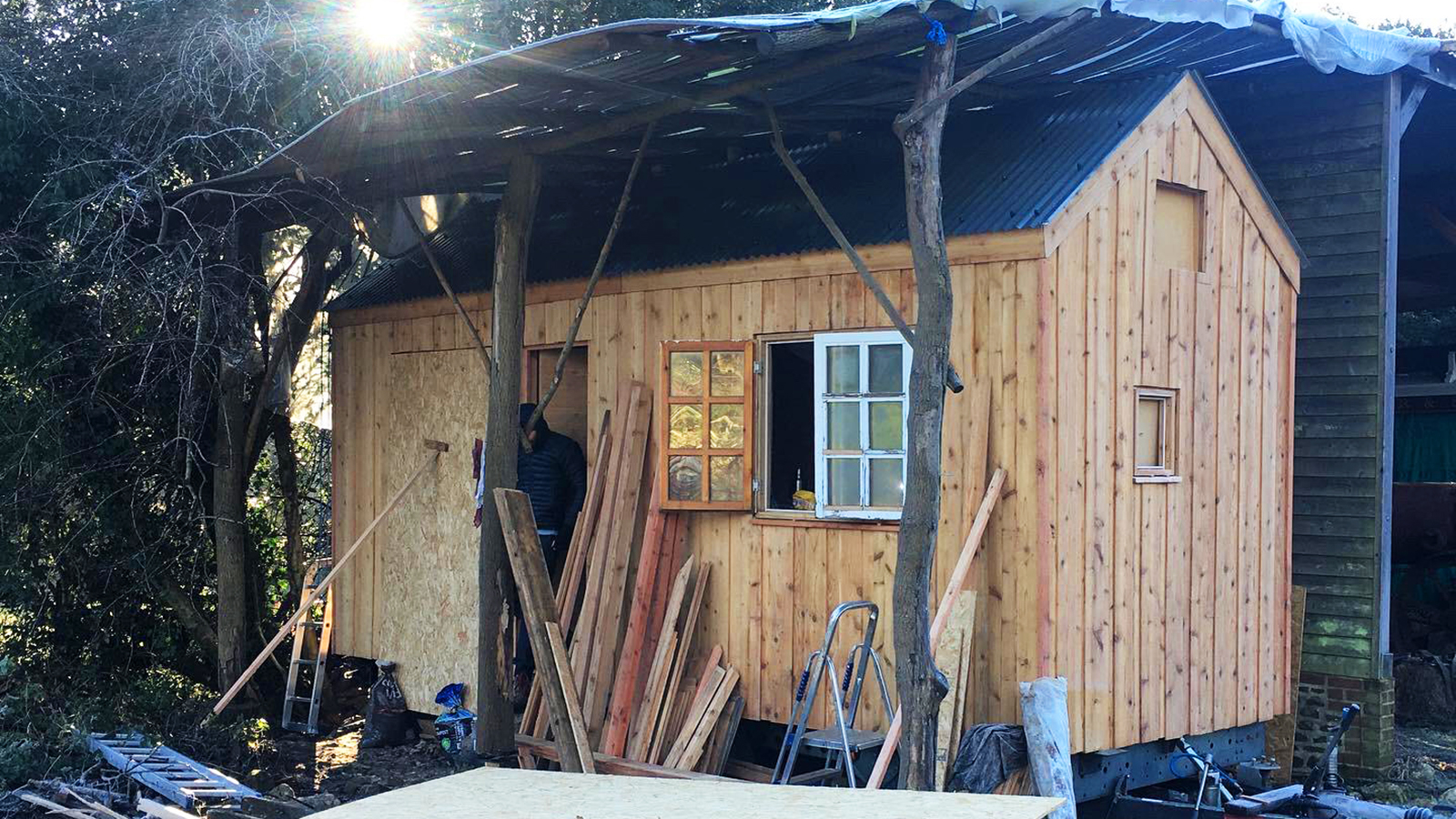 Tiny House near completion